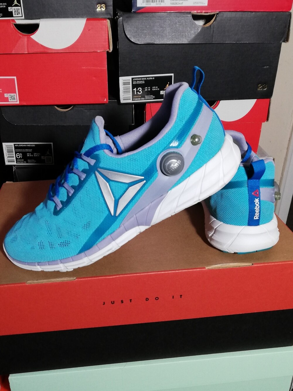 REEBOK ZPUMP FUSION 2 WOMEN'S US SIZE 8 GREAT CONDION